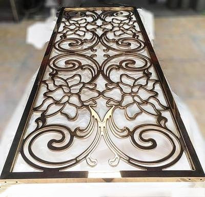  玫瑰金jy网页屏风