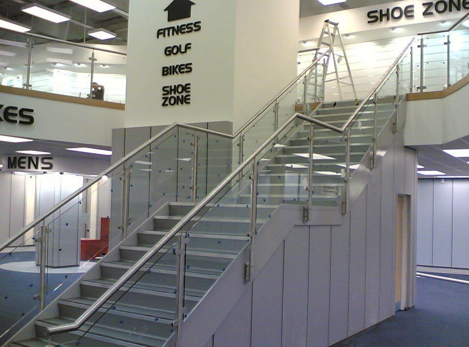 教学楼用jy网页楼梯护栏管