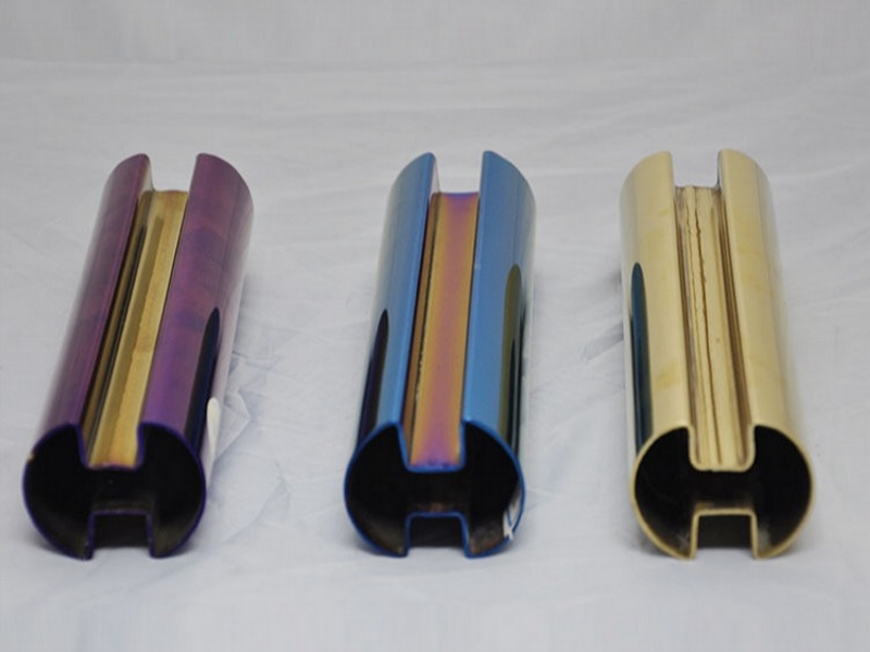 彩色jy网页双槽圆管