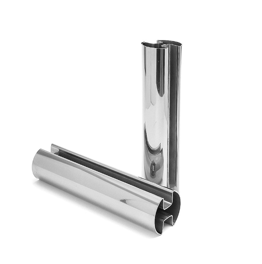 jy网页镜面管、jy网页槽管、jy网页圆单槽管、玻璃扶手用槽管