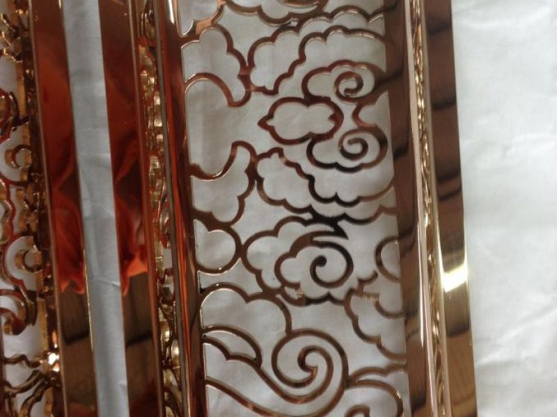 jy网页屏风玫瑰金系列颜色为什么好看？