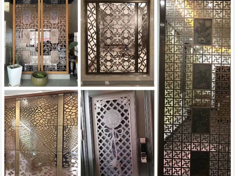 酒店工程安装jy网页屏风后，装饰装潢都提高好几个档次