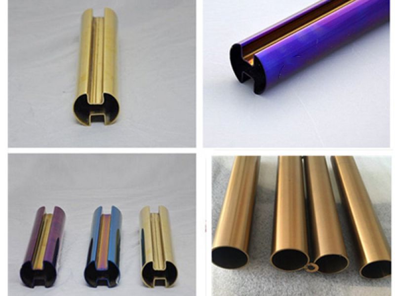 镀色jy网页槽管厂家*jy网页管镀色余烤漆区别