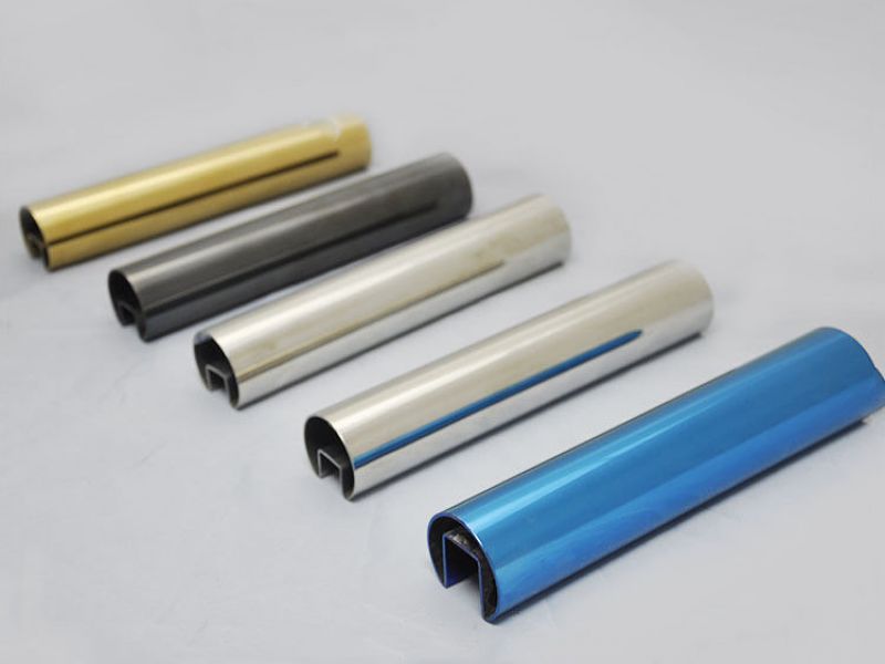 镀色jy网页槽管厂家*jy网页管镀色余烤漆区别